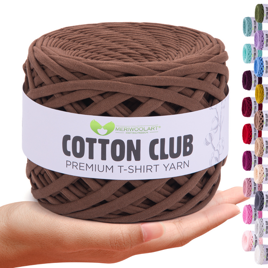Club de coton chocolat 10 mm x 110 m