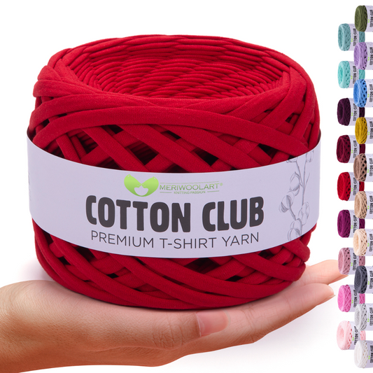 Club de coton rouge 10 mm x 110 m