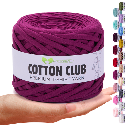 Coton Sour Cherry Cotton Club 10 mm x 110 m