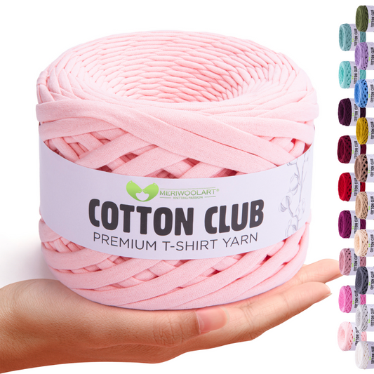 Club de coton rose clair 10 mm x 110 m