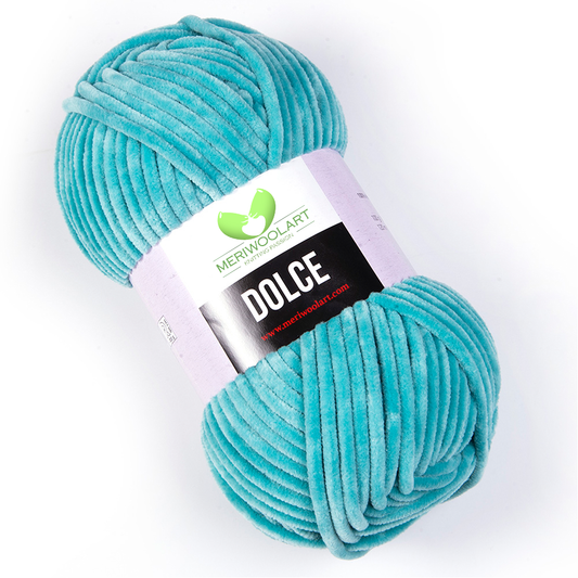 DOLCE Menthe Foncée MICRO POLYESTER 100G 120M
