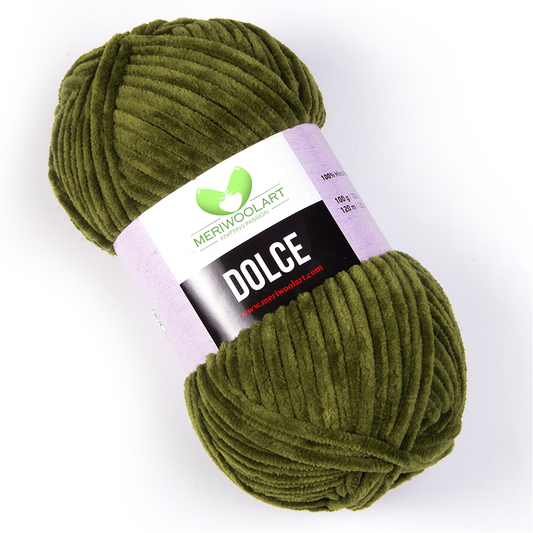 DOLCE Vert Foncé MICRO POLYESTER 100G 120M