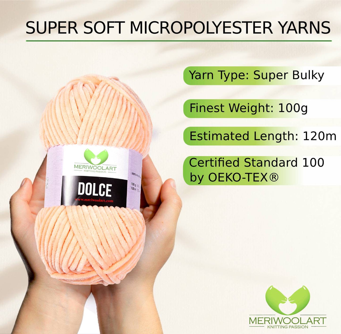 DOLCE Nude MIKROPOLYESTER 100G 120M