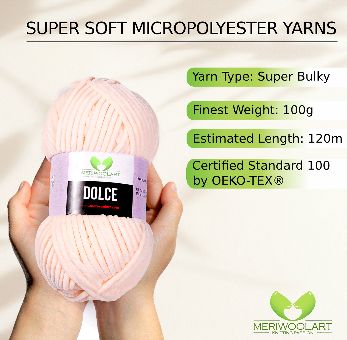 DOLCE Baby Nude MIKROPOLYESTER 100G 120M