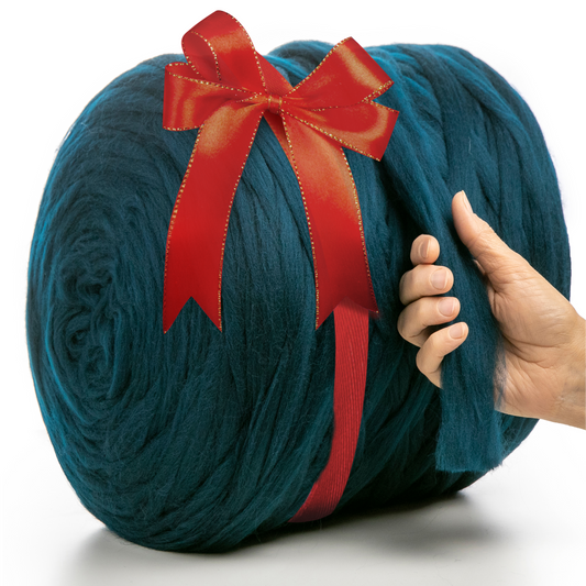 MEERESGROBES MERINOWOLLE 2 CM, 23 MIKRON