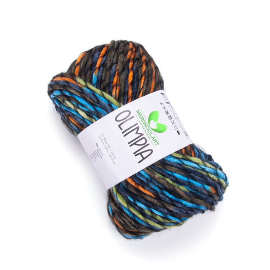 OLIMPIA-1404 GROBES GARN AUS MERINOWOLLE