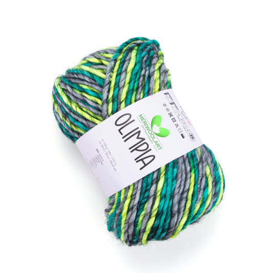 OLIMPIA-1409 GROBES GARN AUS MERINOWOLLE