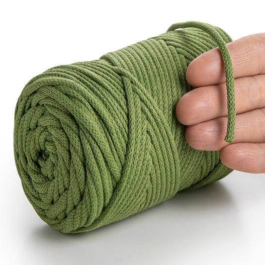 Cordon macramé Salbei 4 mm 85 m