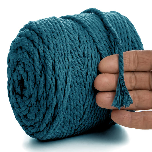 CORDE MACRAMÉ OCÉAN 6 MM, 100 M