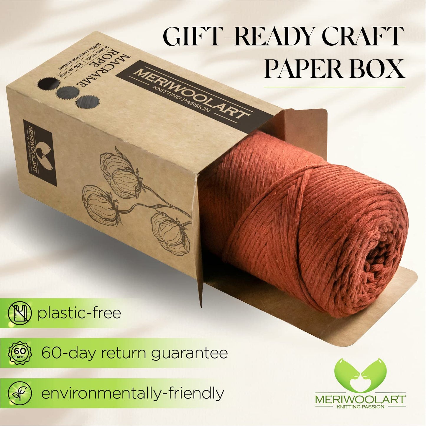 Terra Single Twisted Macramé 3mm 200m