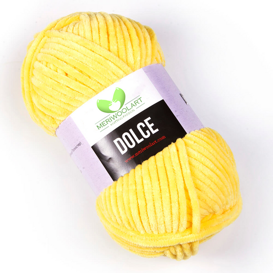 DOLCE GELB MIKROPOLYESTER 100G 120M
