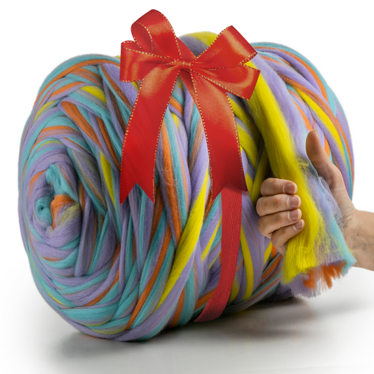 EINHORN-GROBES MERINOWOLLE 4-5 CM, 25 MIKRON
