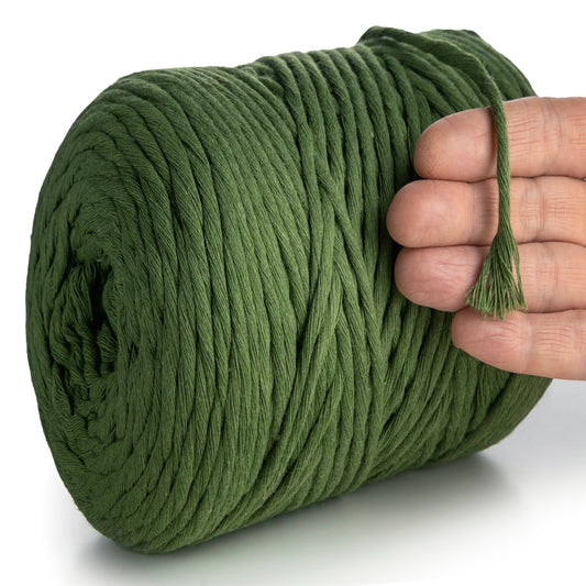 Salbei Single Twisted Makramee 4mm 225m
