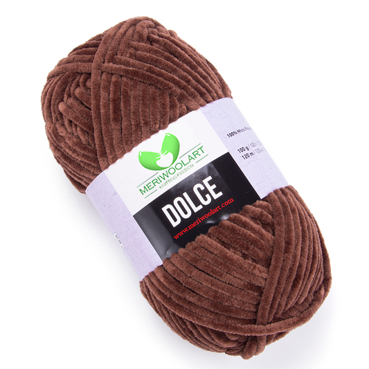 DOLCE BRAUN MIKROPOLYESTER 100G 120M