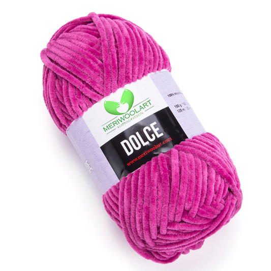 DOLCE DUNKELROSA MIKROPOLYESTER 100G 120M