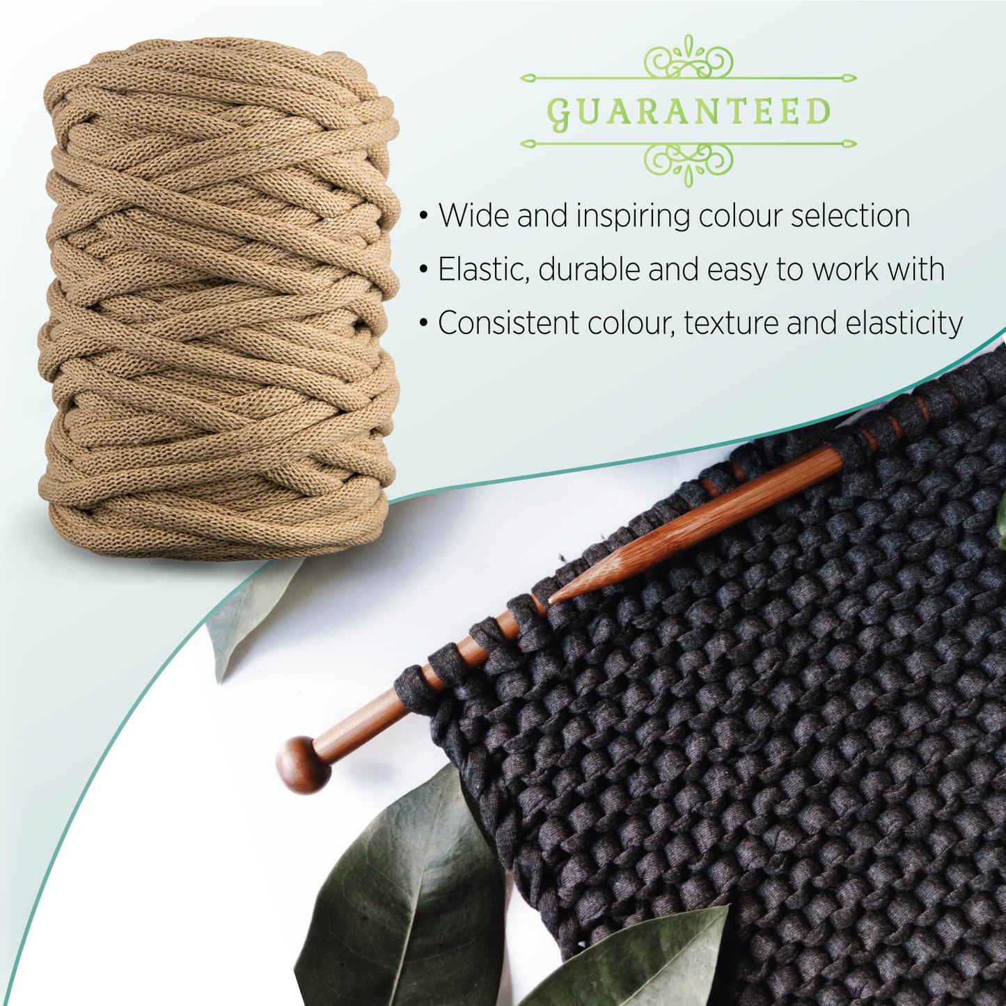 CARTON RECYCLED COTTON CORD 10 MM, 60 M
