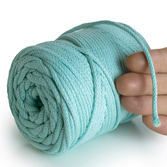 Cordon macramé Aqua 4 mm 85 m