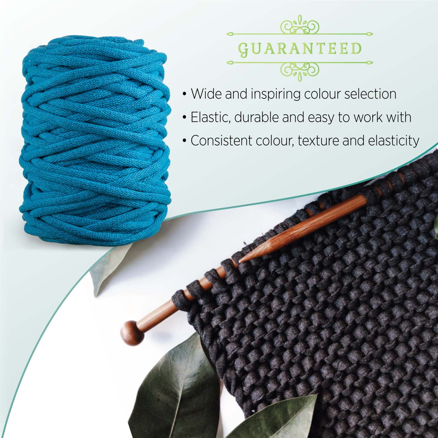 SEA RECYCLED COTTON CORD 10 MM, 60 M