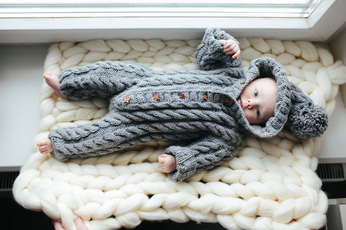 How to knit a baby blanket