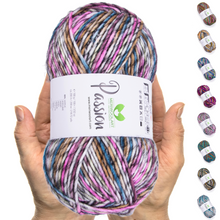 Load image into Gallery viewer, PASSION-1246 MERINO WOOL YARNS 200M
