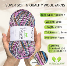 Charger l'image dans Gallery viewer, PASSION-1246 MERINO WOOL YARNS 200M
