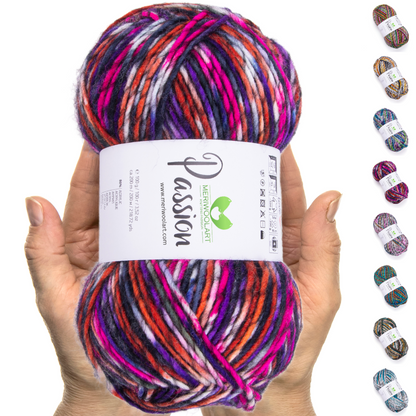 PASSION-1248 MERINO WOOL YARNS 200M