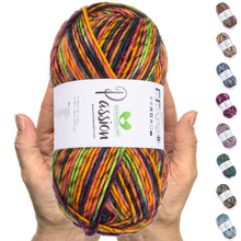 Charger l'image dans Gallery viewer, PASSION-1249 MERINO WOOL YARNS 200M
