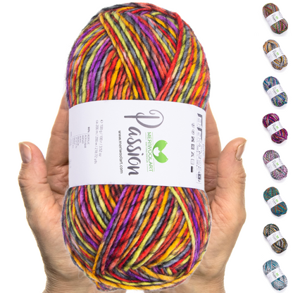 PASSION-1253 MERINO WOOL YARNS 200M