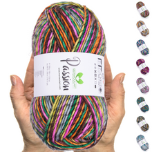 Load image into Gallery viewer, PASSION-1254 MERINO WOOL YARNS 200M
