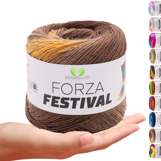 FIL À CHAUSSETTES EN LAINE FORZA 2611 100 g 420