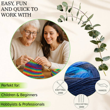 FORZA FESTIVAL 2902 WOOL YARN 100g 420