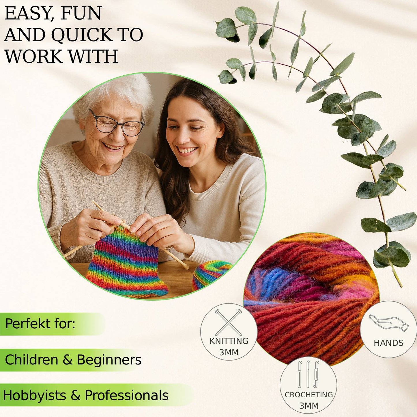 FORZA FESTIVAL 2906 WOOL YARN 100g 420