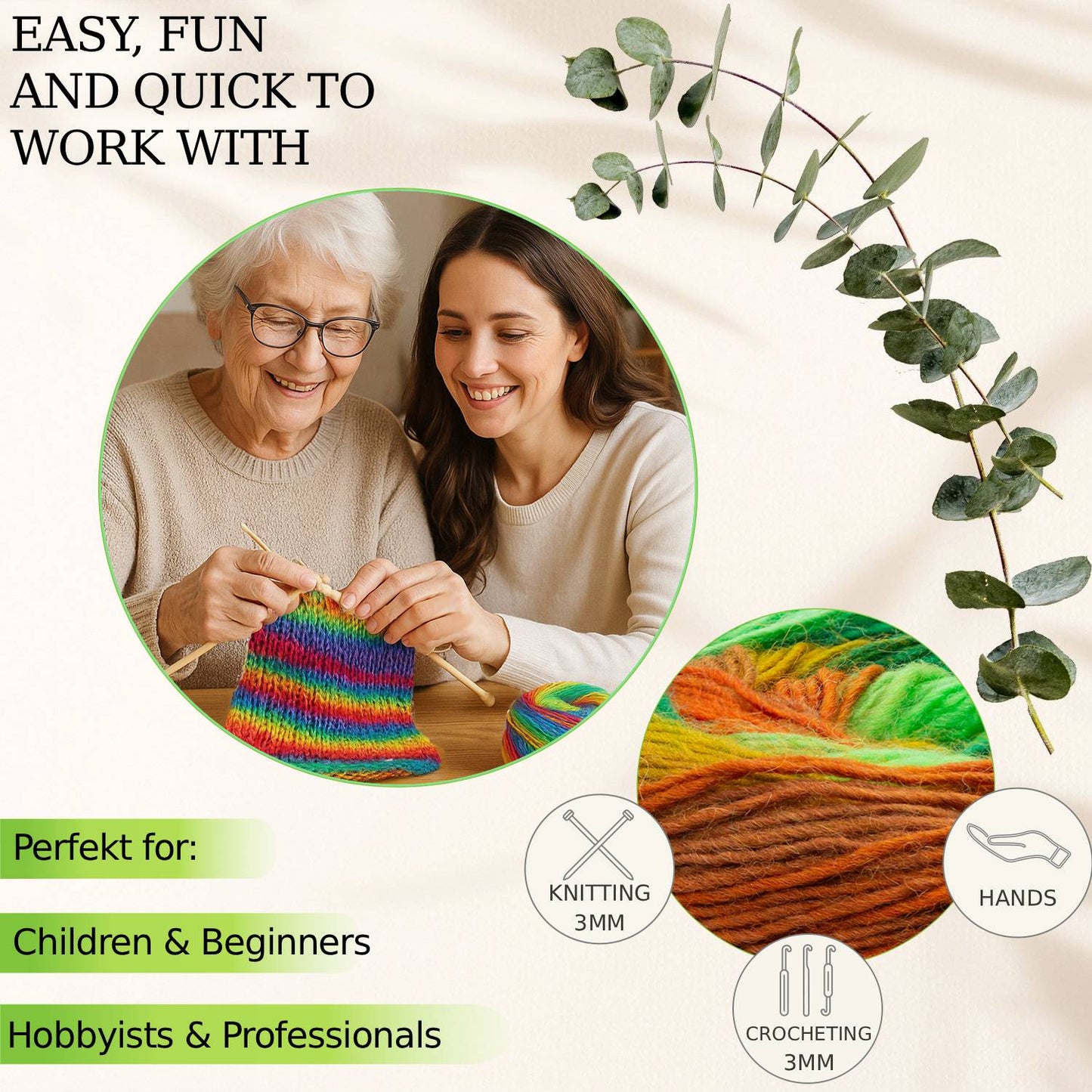 FORZA FESTIVAL 2907 WOOL YARN 100g 420