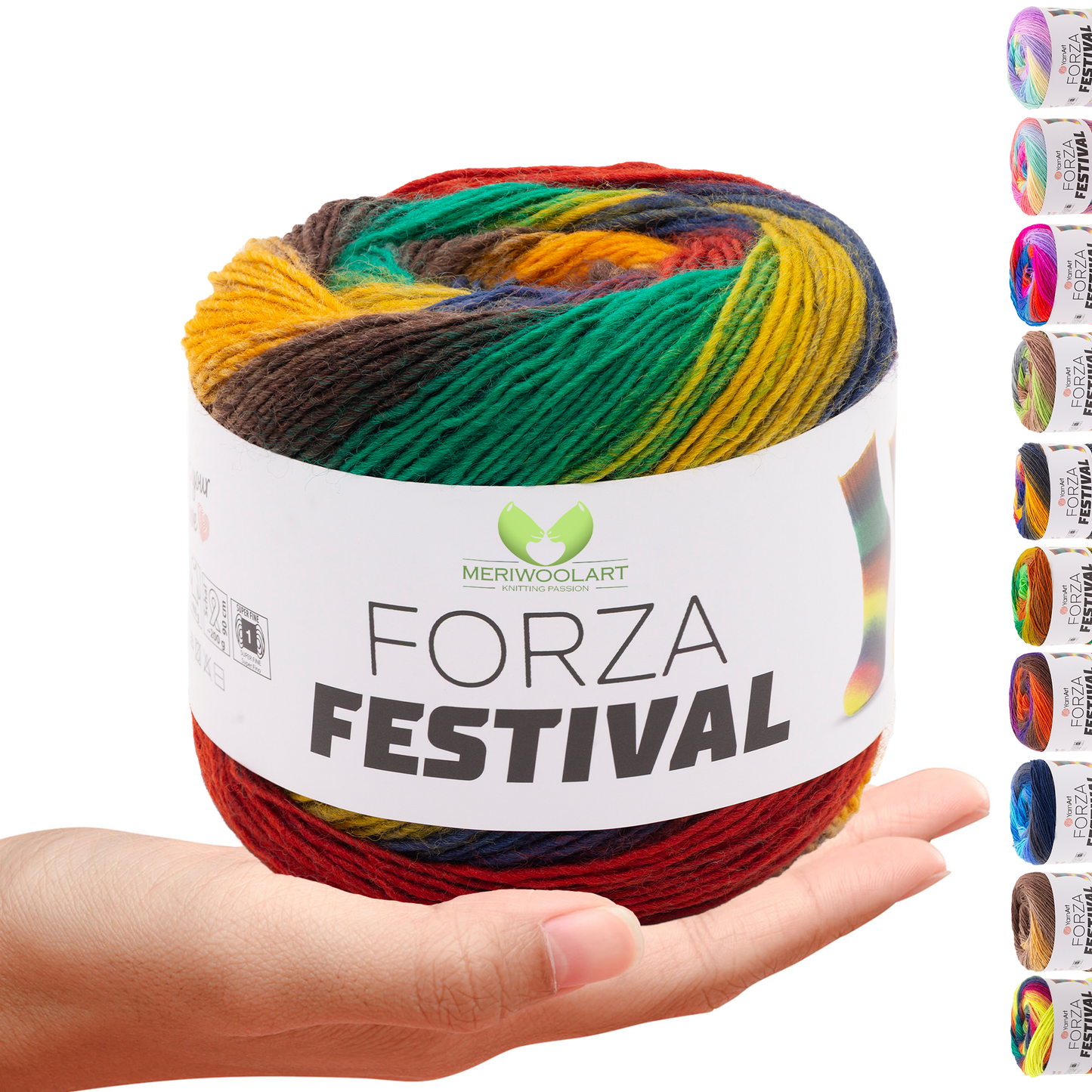 FIL À CHAUSSETTES EN LAINE FORZA 2611 100 g 420