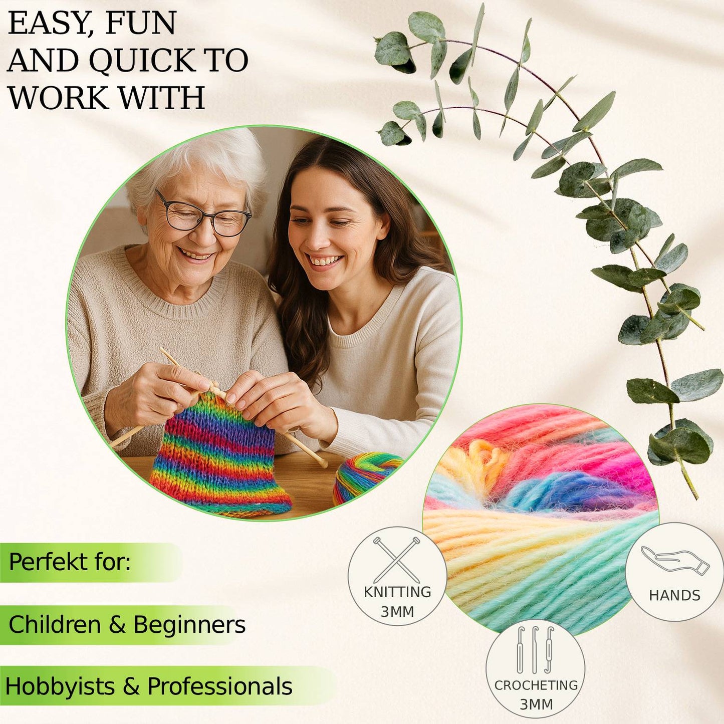 FORZA FESTIVAL 2915 WOOL YARN 100g 420