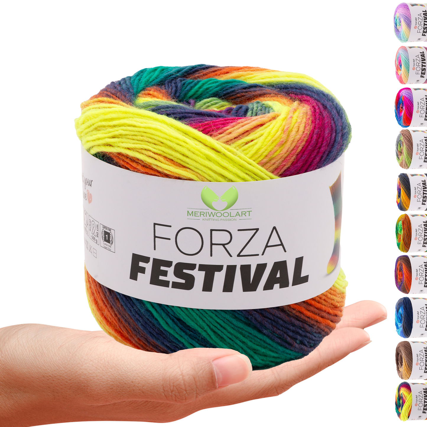 FIL À CHAUSSETTES EN LAINE FORZA 2611 100 g 420