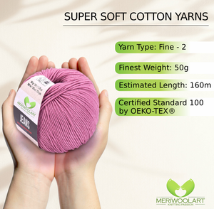 JEANS Pflaume Cotton YARN 50g 160m