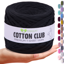 Charger l'image dans Gallery viewer, Black Cotton Club 10mm x 110m
