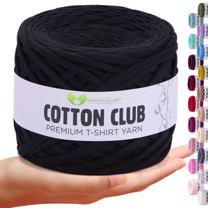 Club de coton noir 10mm x 110m