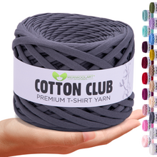 Laden Sie das Bild in den Galerie-Viewer, Cotton Club grigio fumo 10 mm x 110 m
