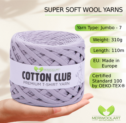 Light Grey Cotton Club 10mm x 110m