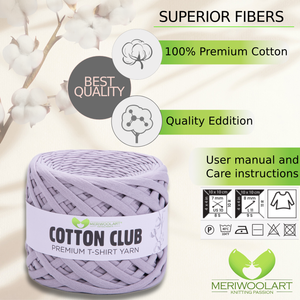 Cotone Club grigio chiaro 10 mm x 110 m