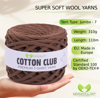 Chocolate Cotton Club 10mm x 110m