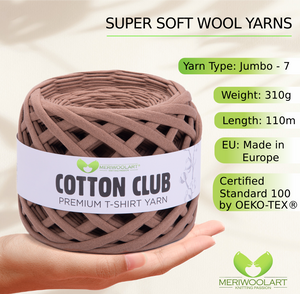 Club di cotone visone 10 mm x 110 m