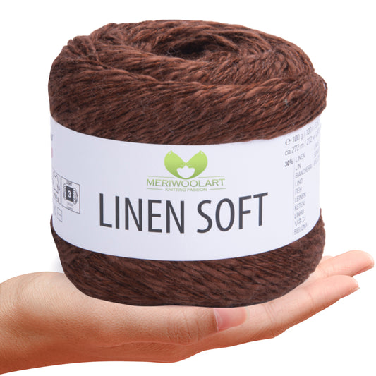 FIL DE COTON JEANS Bordeaux 50g 160m