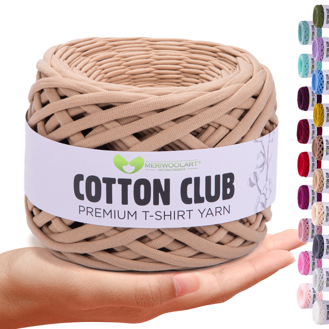 Milky Brown Cotton Club 10mm x 110m