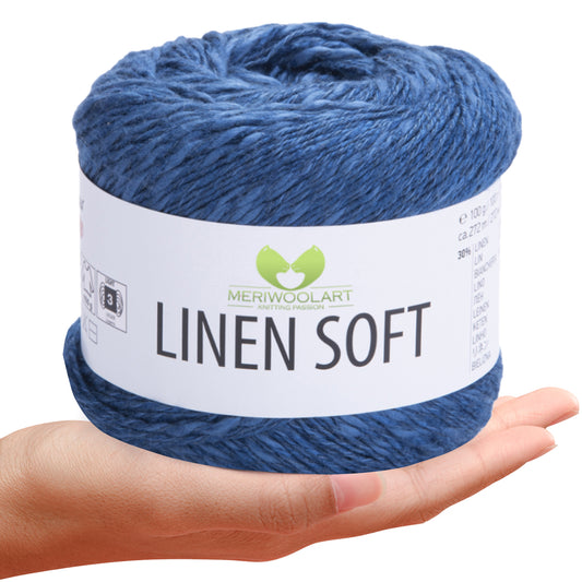 FIL DE COTON JEANS Bordeaux 50g 160m