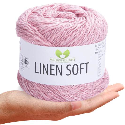 FIL DE COTON JEANS Bordeaux 50g 160m