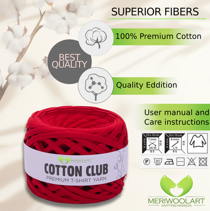 Red Cotton Club 10mm x 110m