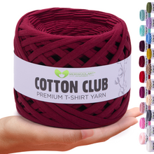 Charger l&#39;image dans la galerie, Burgundy Cotton Club 10mm x 110m
